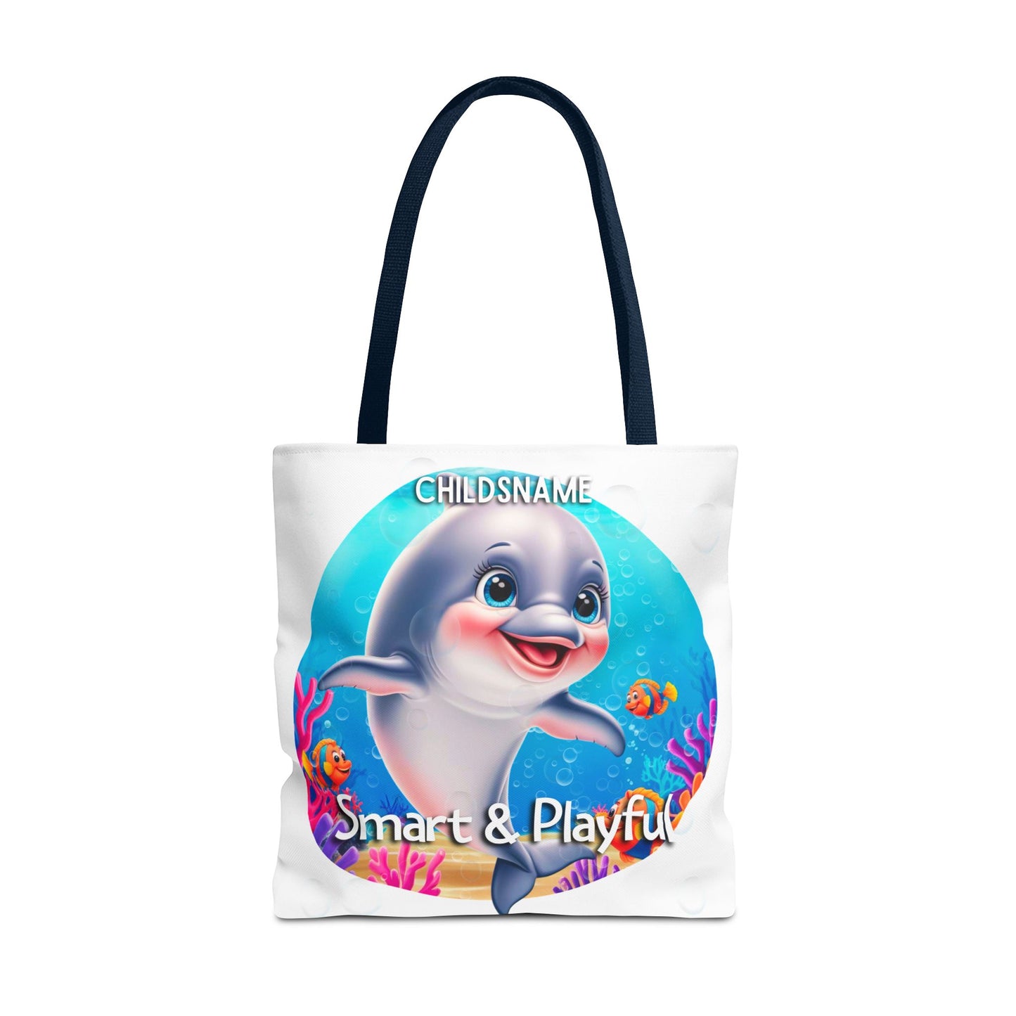 Personalized Kids Octopus Beach Tote Bag Smart & Playful