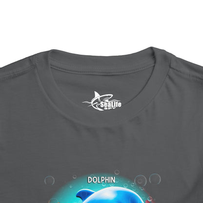 October Dolphin Toddler Tee Kids Birth Month Ocean Tshirt