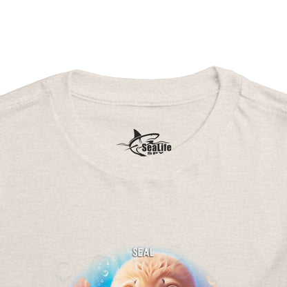 July Seal Toddler TShirt Kids Birth Month Ocean Animal Tee