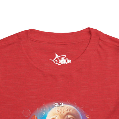 July Seal Toddler TShirt Kids Birth Month Ocean Animal Tee