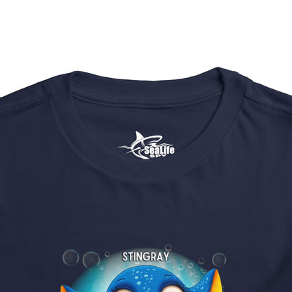 September Stingray Toddler Shirt, Kids Birth Month Sea Life Tshirt
