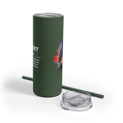 August Birth Month Marlin 20oz Skinny Matte Tumbler – Sleek, Strong & Adventurous Stainless Steel Travel Cup
