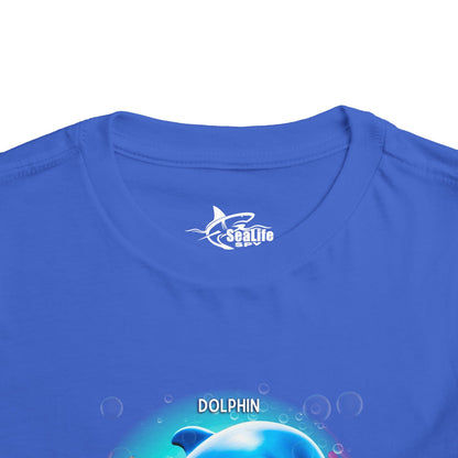 October Dolphin Toddler Tee Kids Birth Month Ocean Tshirt