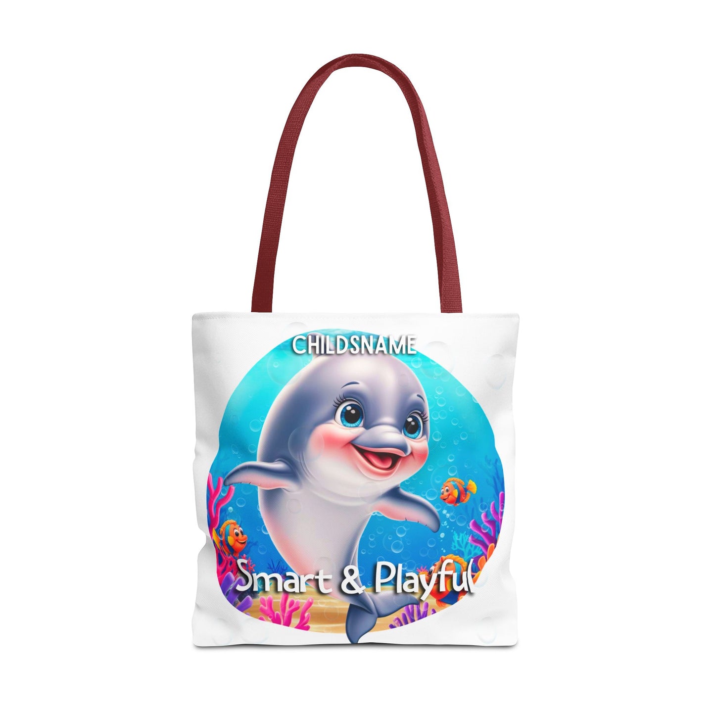 Personalized Kids Octopus Beach Tote Bag Smart & Playful