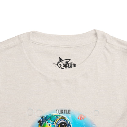 January Turtle Toddler TShirt Kids Birth Month Sea Life Tee