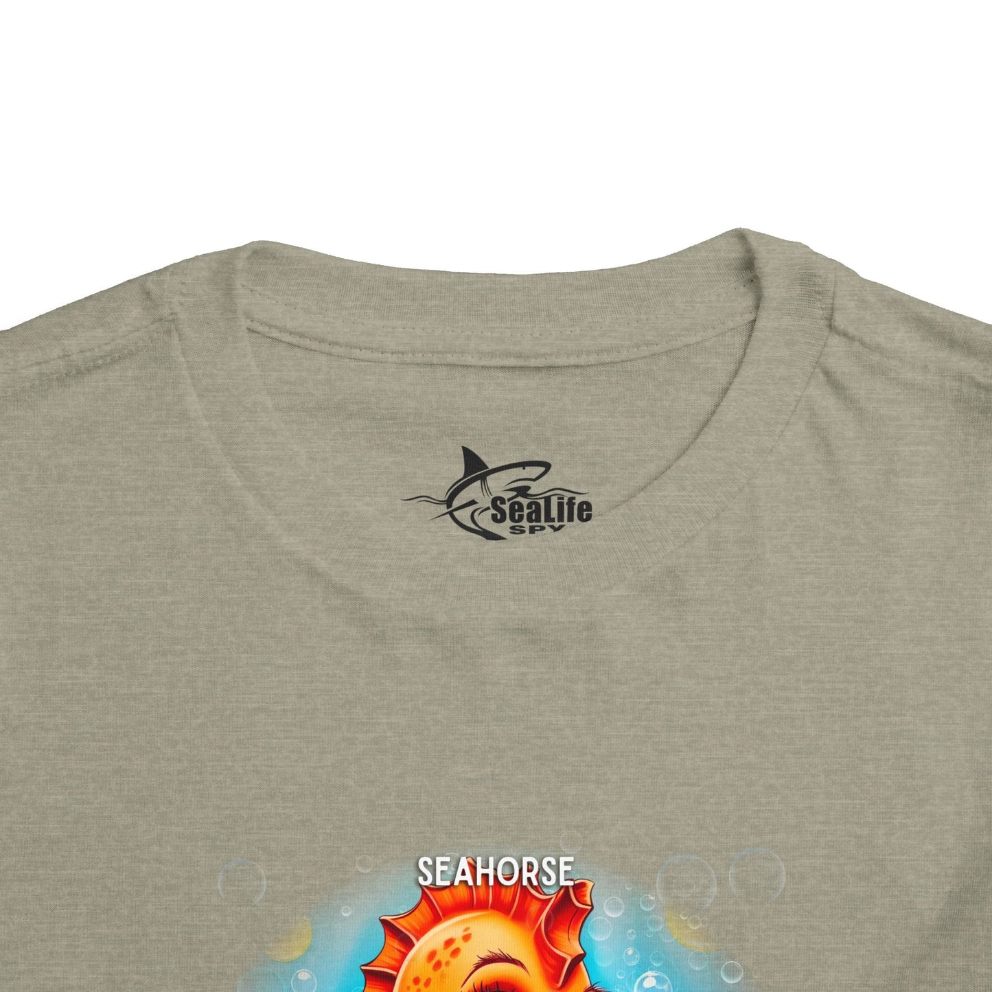 April Seahorse Toddler TShirt Kids Birth Month Ocean Tee