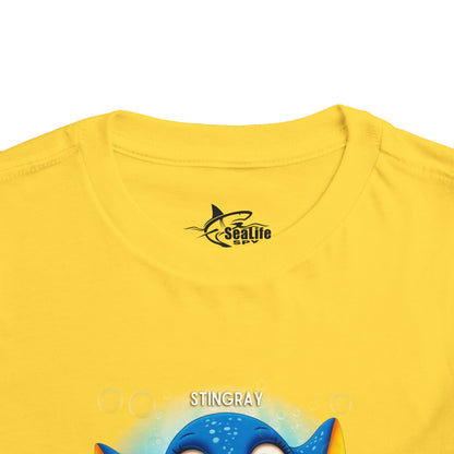 September Stingray Toddler Shirt, Kids Birth Month Sea Life Tshirt