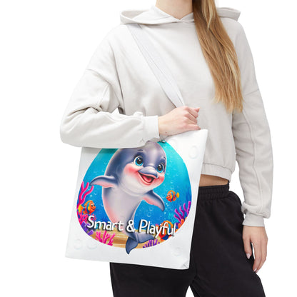 Personalized Kids Octopus Beach Tote Bag Smart & Playful