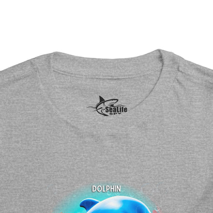 October Dolphin Toddler Tee Kids Birth Month Ocean Tshirt