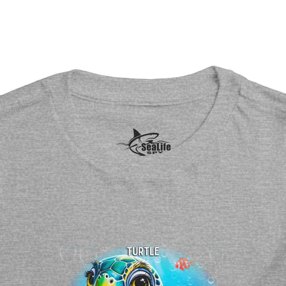 January Turtle Toddler TShirt Kids Birth Month Sea Life Tee