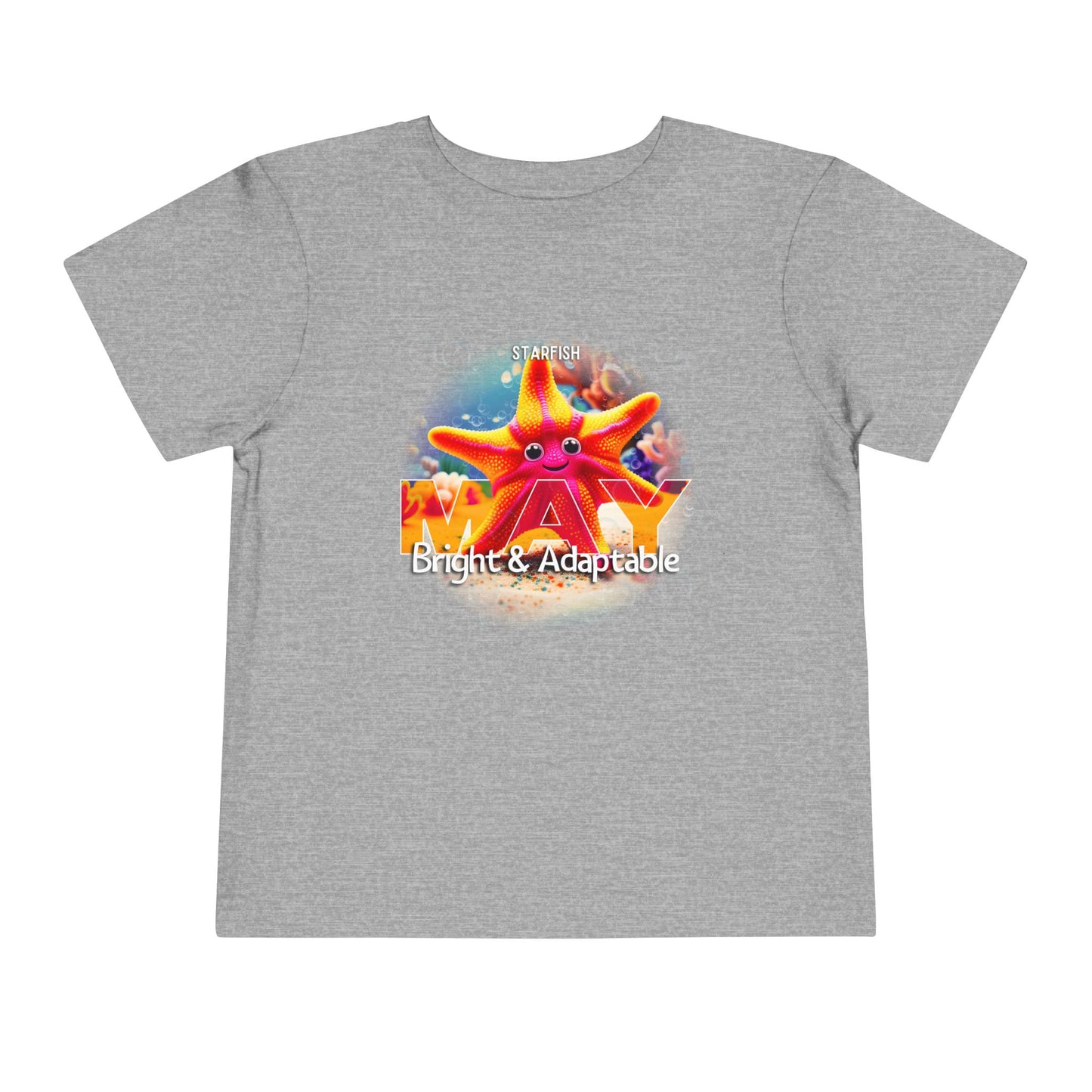 May Starfish Toddler TShirt Kids Birth Month Beach Tee