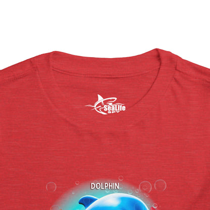 October Dolphin Toddler Tee Kids Birth Month Ocean Tshirt