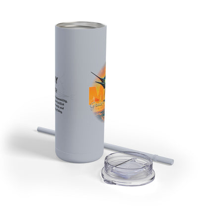 May Birth Month Sailfish 20oz Skinny Matte Tumbler Swift Stylish Travel Cup