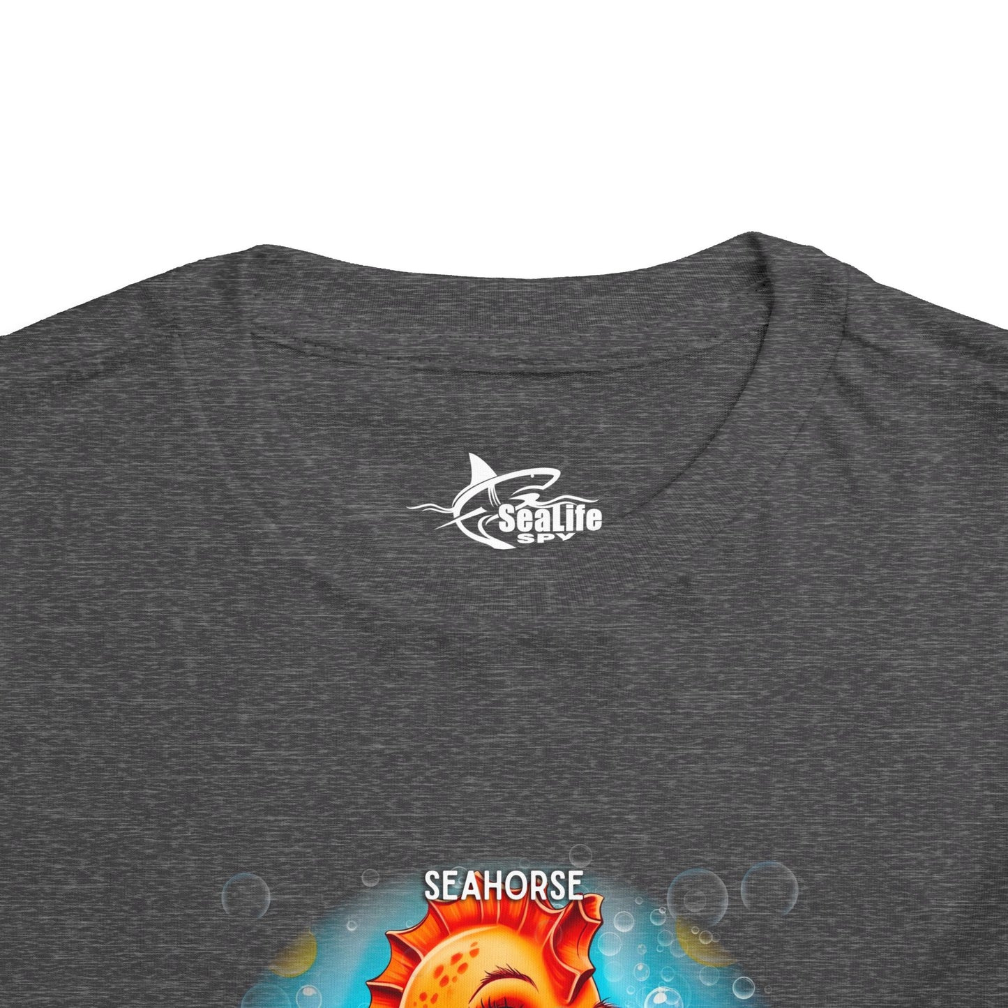 April Seahorse Toddler TShirt Kids Birth Month Ocean Tee