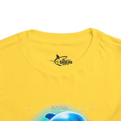 October Dolphin Toddler Tee Kids Birth Month Ocean Tshirt