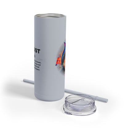 August Birth Month Marlin 20oz Skinny Matte Tumbler – Sleek, Strong & Adventurous Stainless Steel Travel Cup