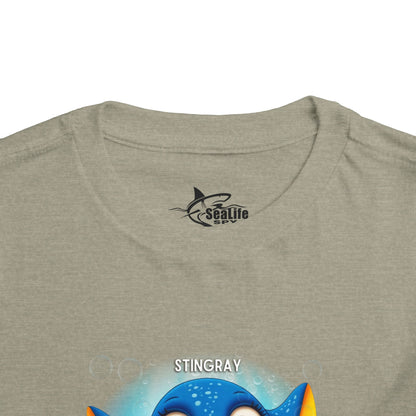 September Stingray Toddler Shirt, Kids Birth Month Sea Life Tshirt