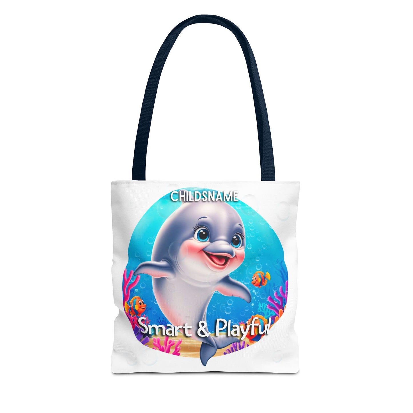 Personalized Kids Octopus Beach Tote Bag Smart & Playful