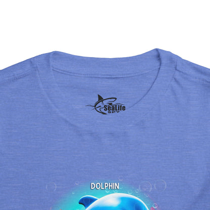 October Dolphin Toddler Tee Kids Birth Month Ocean Tshirt