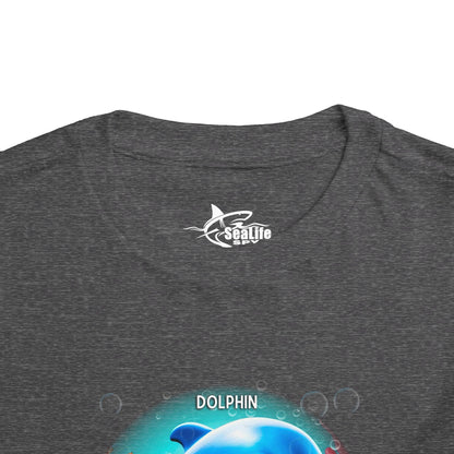 October Dolphin Toddler Tee Kids Birth Month Ocean Tshirt