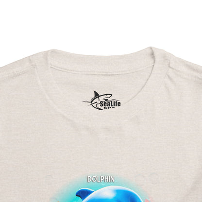 October Dolphin Toddler Tee Kids Birth Month Ocean Tshirt