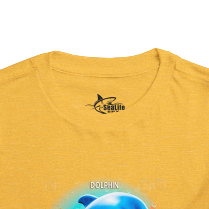 October Dolphin Toddler Tee Kids Birth Month Ocean Tshirt