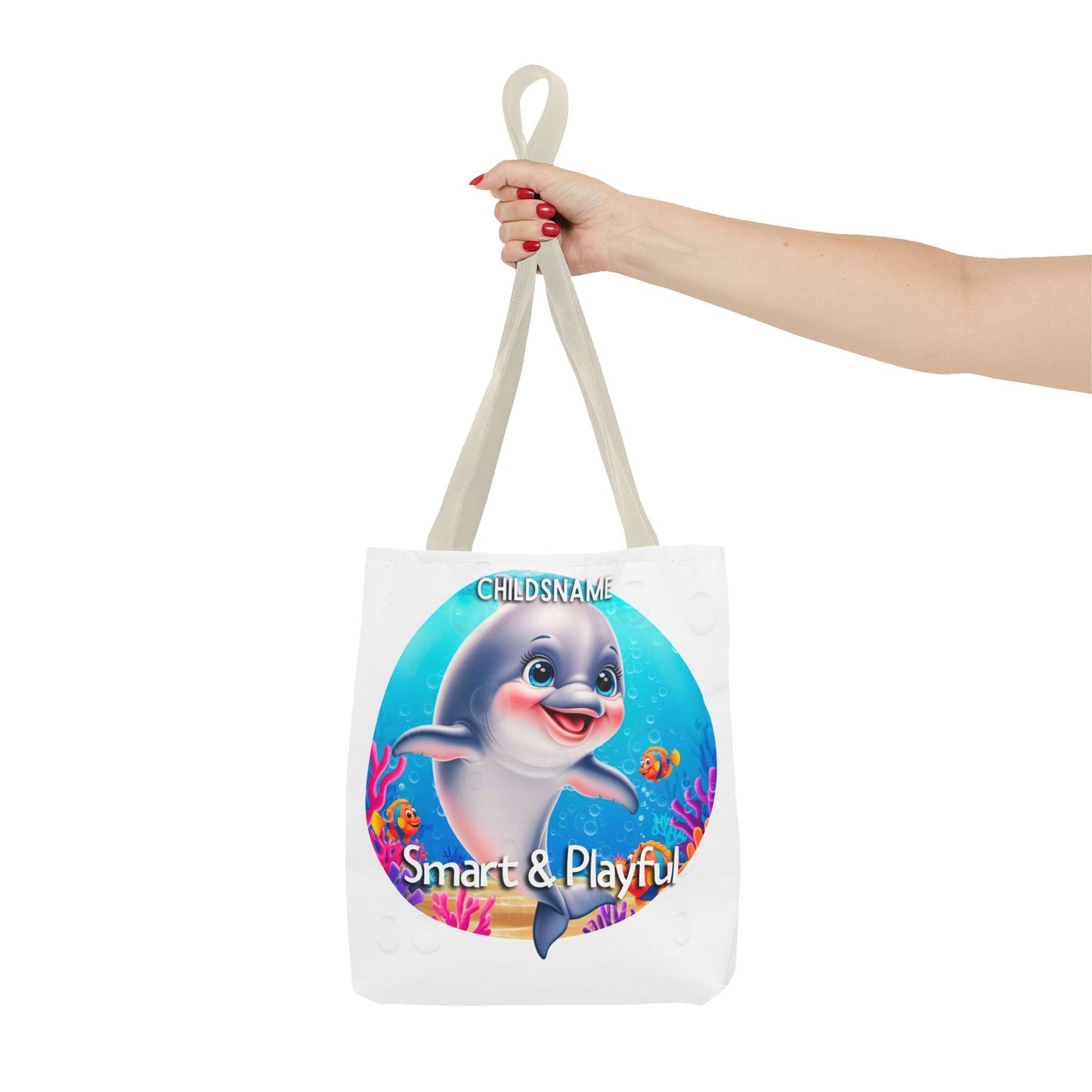 Personalized Kids Octopus Beach Tote Bag Smart & Playful