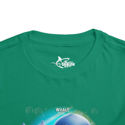 August Whale Toddler TShirt Kids Birth Month Sea Life Tee