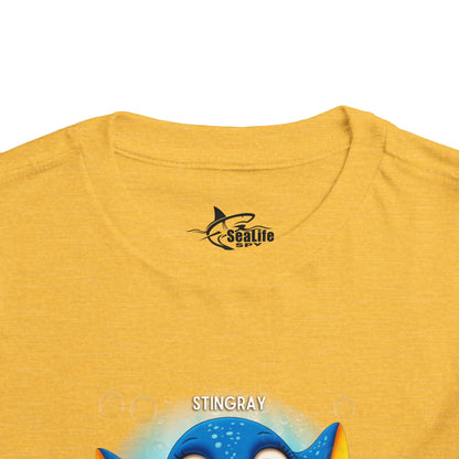 September Stingray Toddler Shirt, Kids Birth Month Sea Life Tshirt
