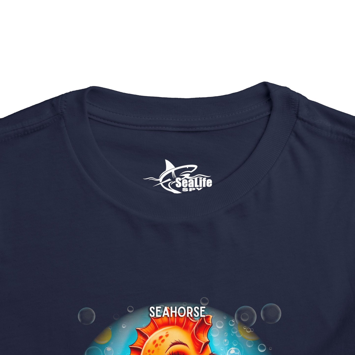 April Seahorse Toddler TShirt Kids Birth Month Ocean Tee