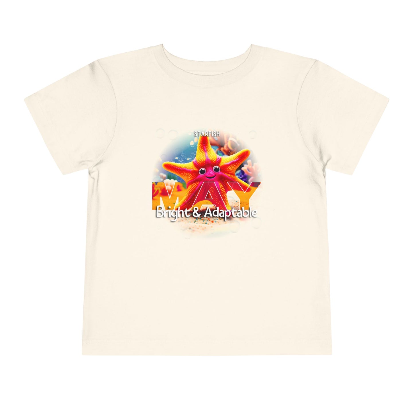 May Starfish Toddler TShirt Kids Birth Month Beach Tee