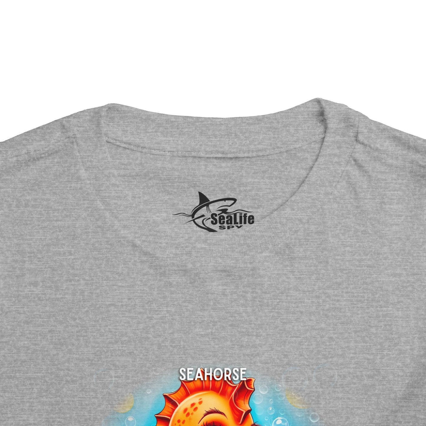 April Seahorse Toddler TShirt Kids Birth Month Ocean Tee