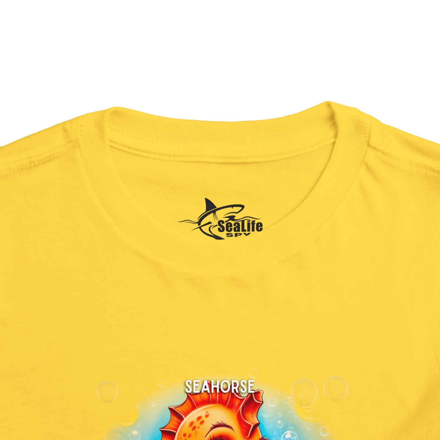 April Seahorse Toddler TShirt Kids Birth Month Ocean Tee