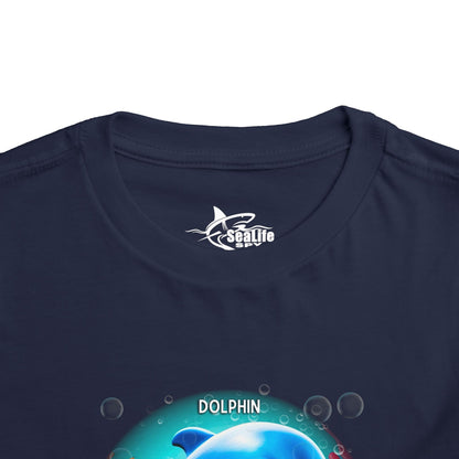 October Dolphin Toddler Tee Kids Birth Month Ocean Tshirt
