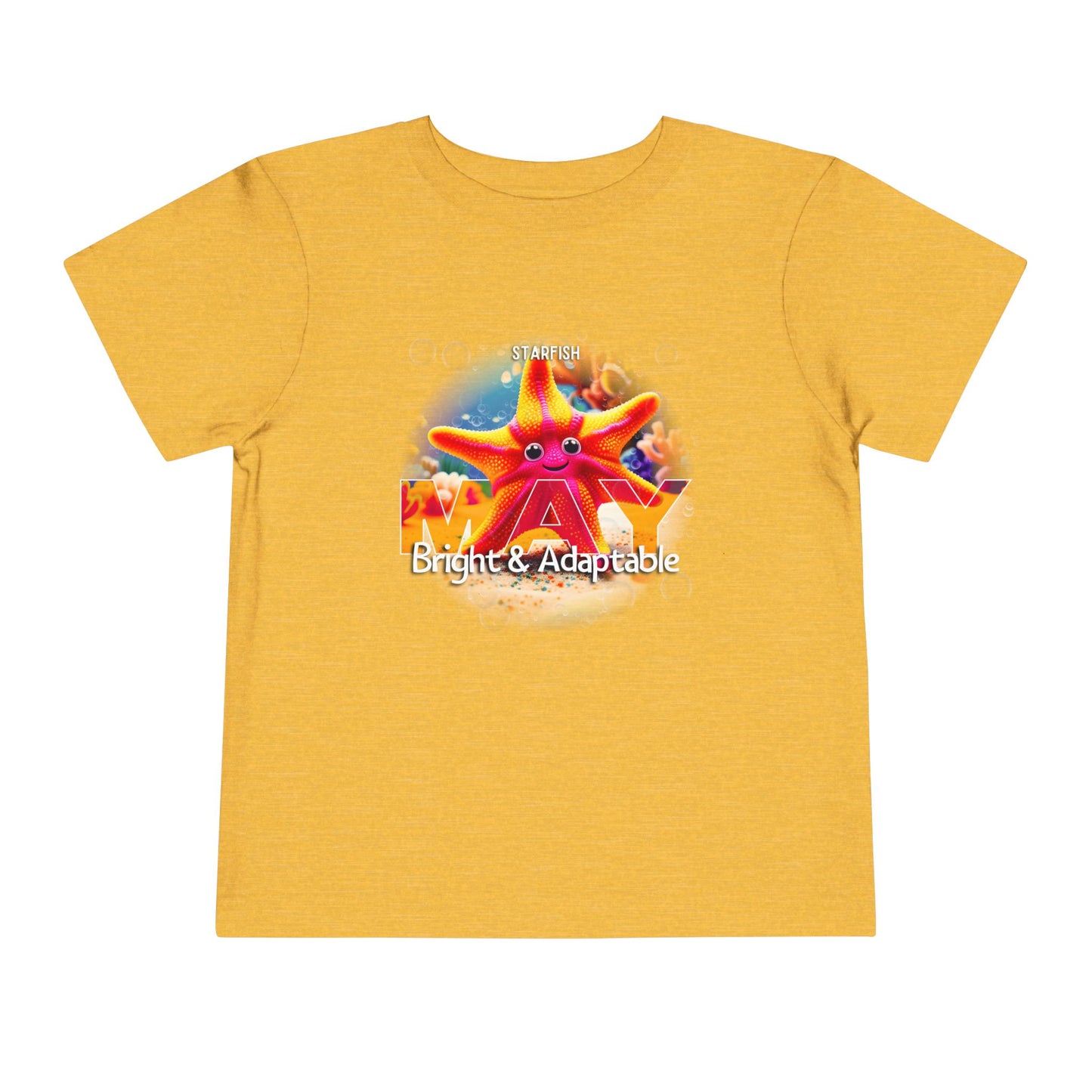 May Starfish Toddler TShirt Kids Birth Month Beach Tee
