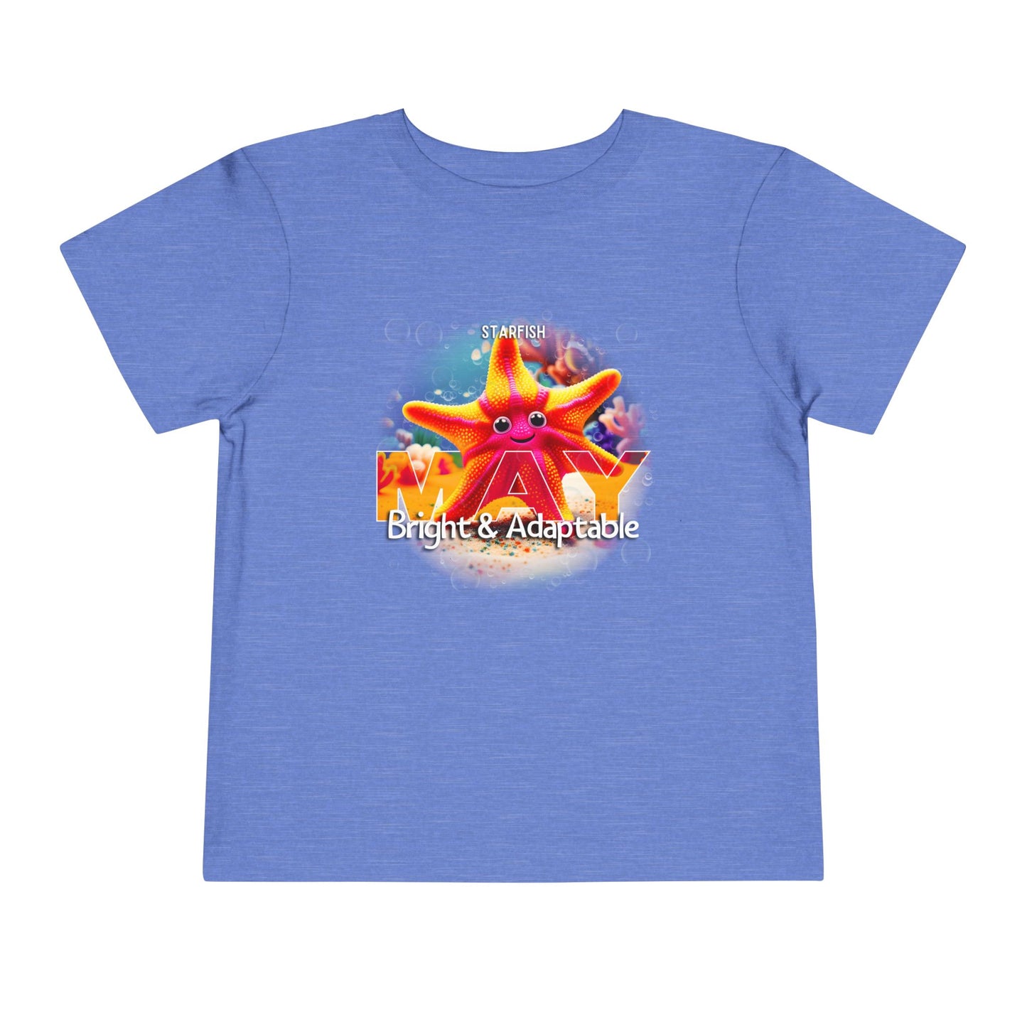May Starfish Toddler TShirt Kids Birth Month Beach Tee