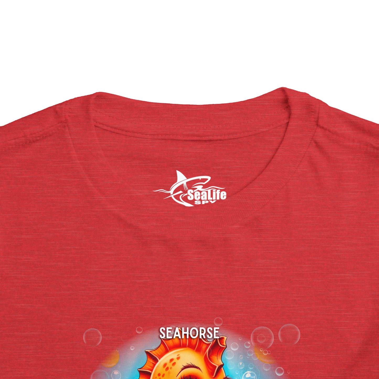 April Seahorse Toddler TShirt Kids Birth Month Ocean Tee