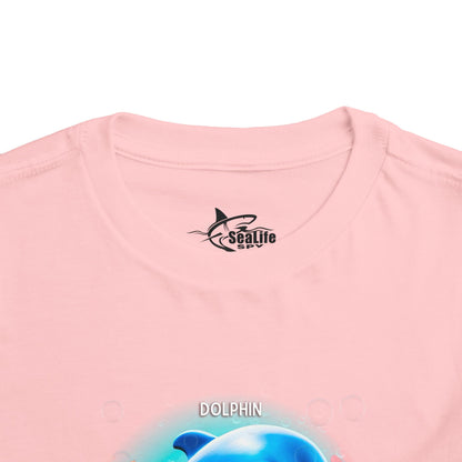 October Dolphin Toddler Tee Kids Birth Month Ocean Tshirt