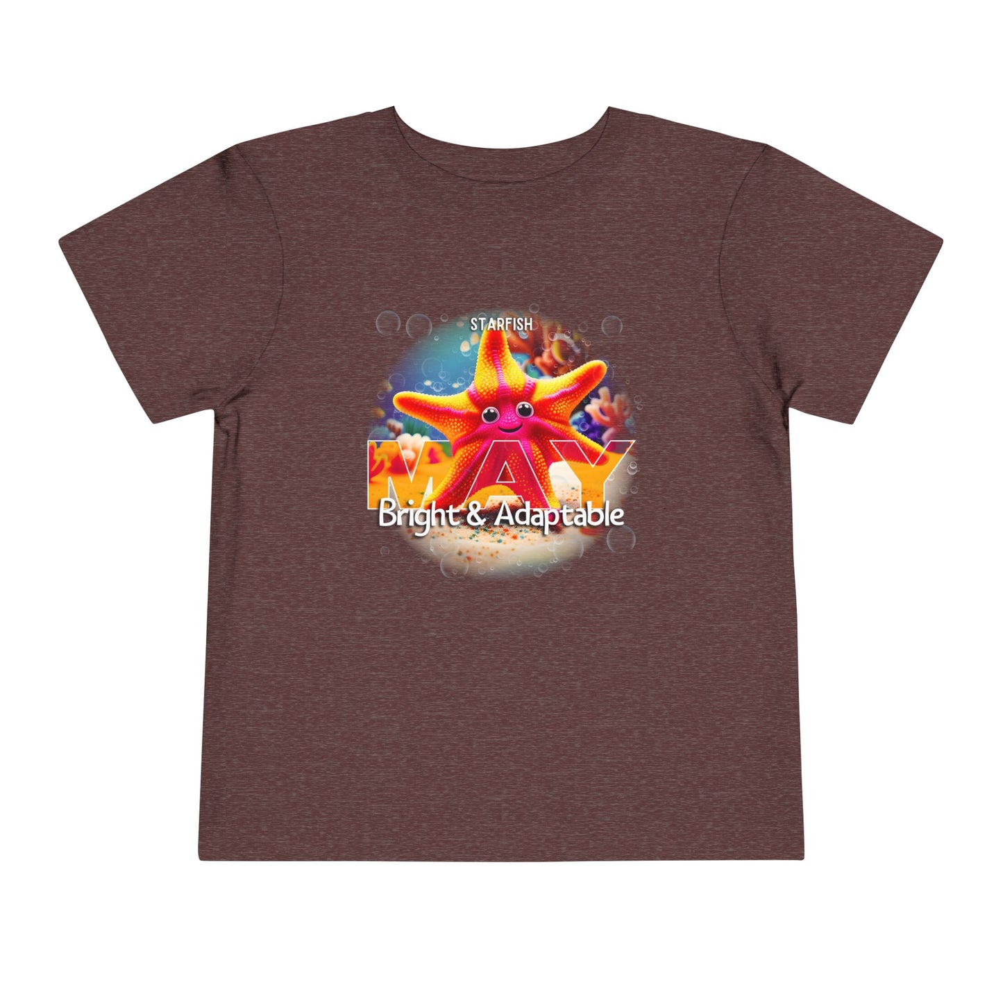 May Starfish Toddler TShirt Kids Birth Month Beach Tee