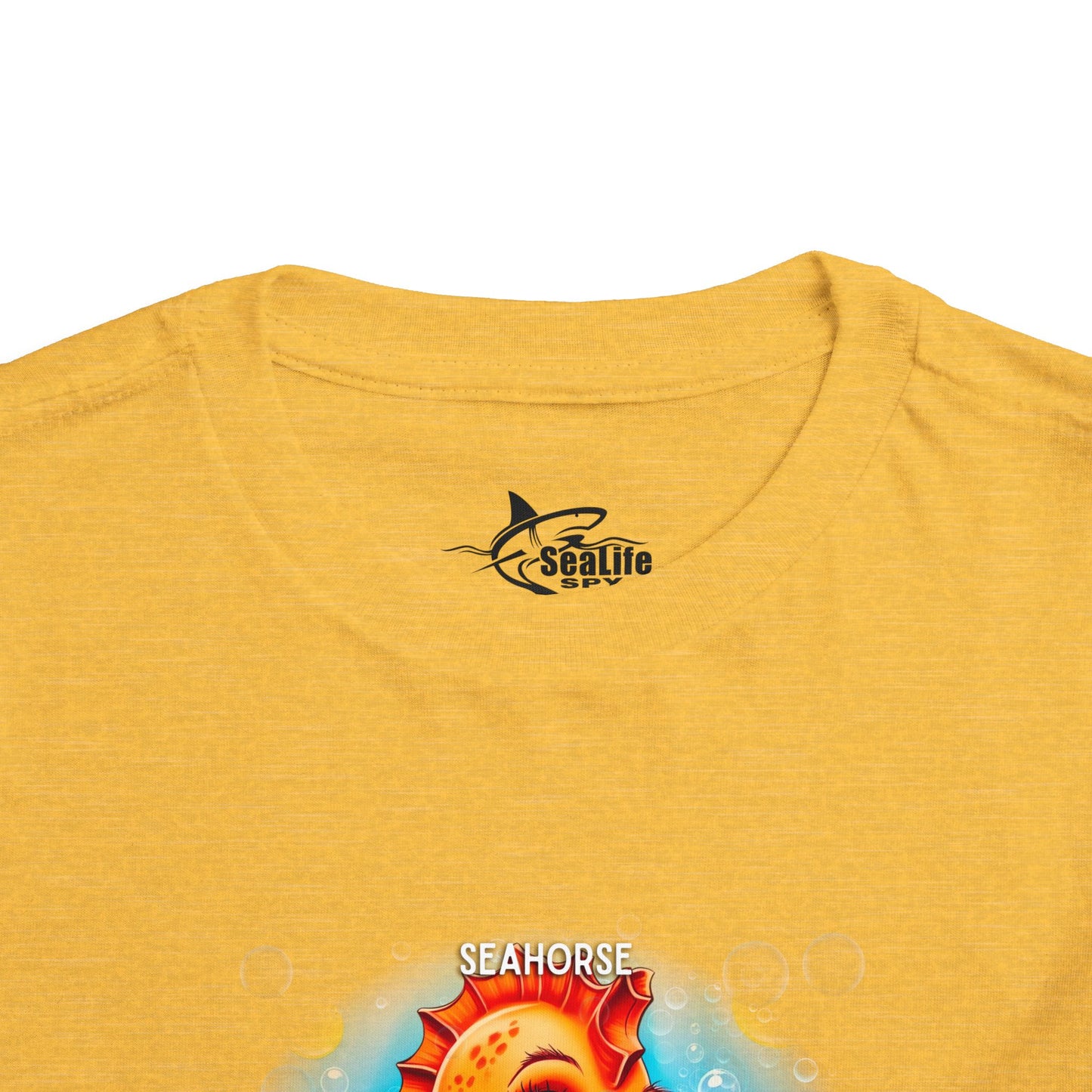 April Seahorse Toddler TShirt Kids Birth Month Ocean Tee