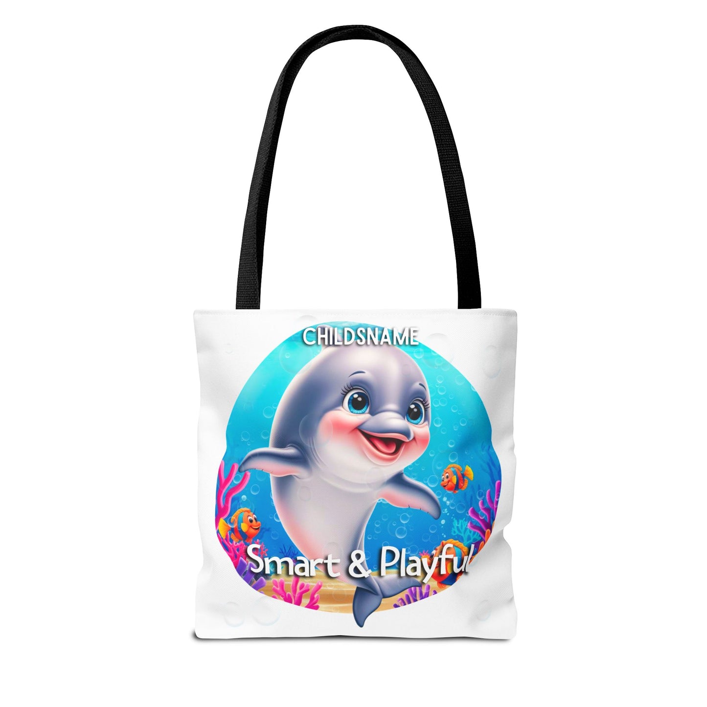 Personalized Kids Octopus Beach Tote Bag Smart & Playful