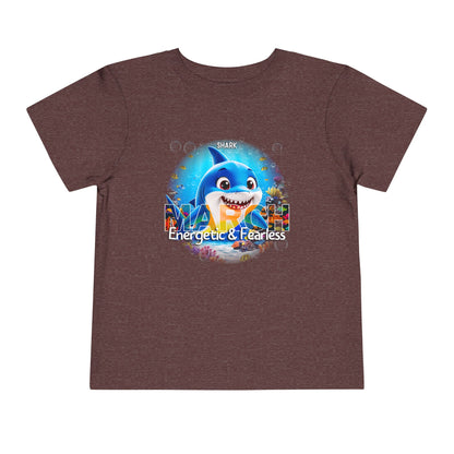 March Shark Toddler TShirt Kids Birth Month Ocean Adventure Tee
