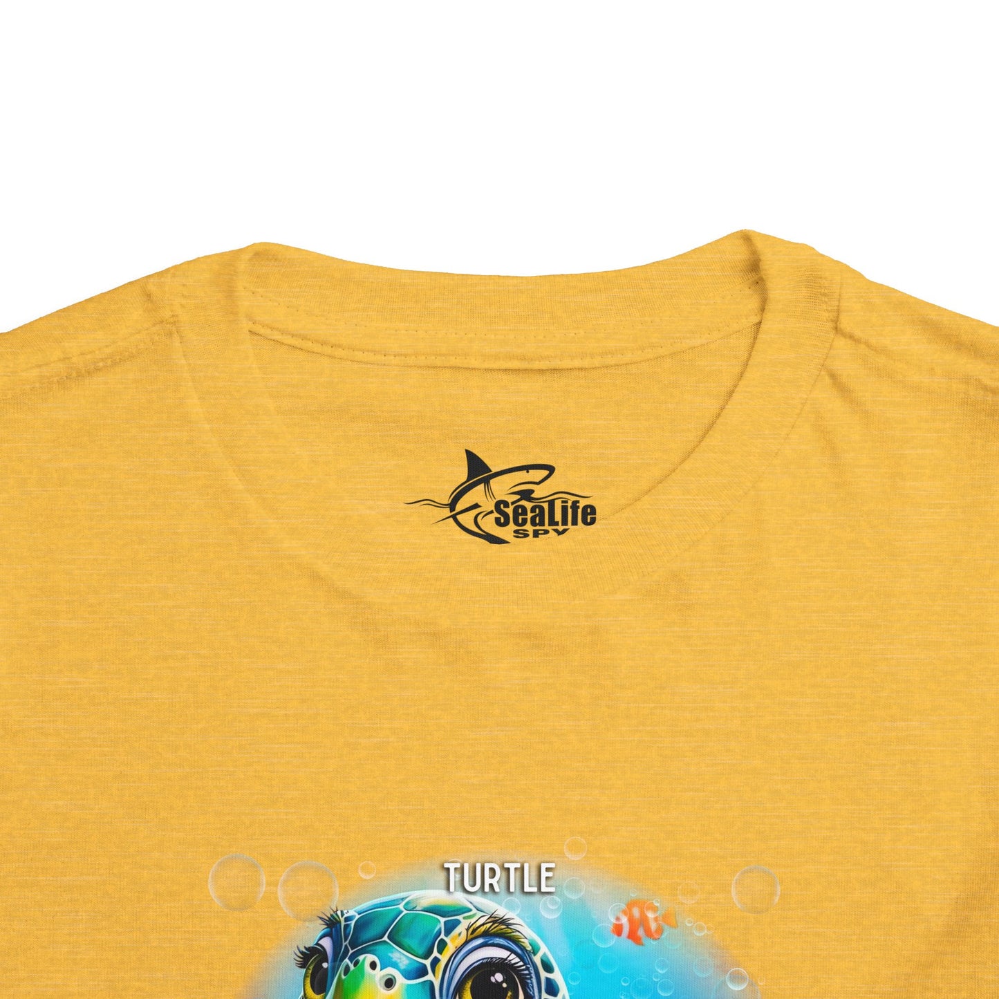 January Turtle Toddler TShirt Kids Birth Month Sea Life Tee