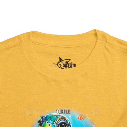 January Turtle Toddler TShirt Kids Birth Month Sea Life Tee