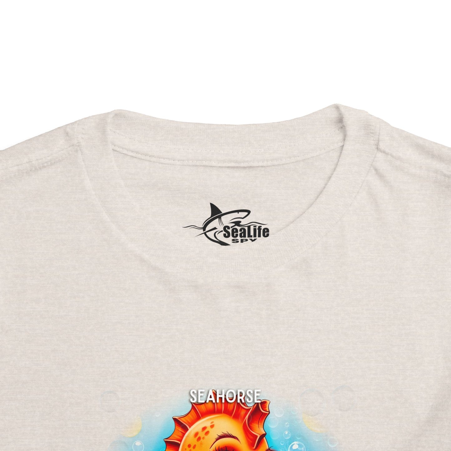 April Seahorse Toddler TShirt Kids Birth Month Ocean Tee
