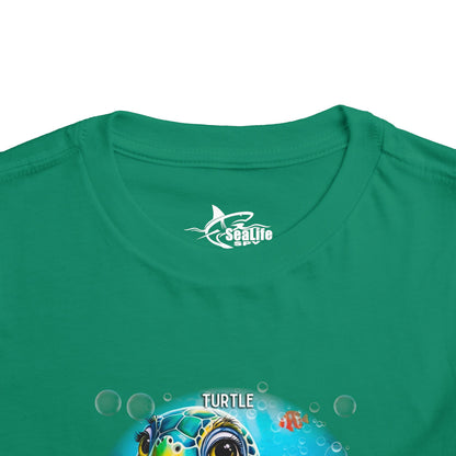 January Turtle Toddler TShirt Kids Birth Month Sea Life Tee