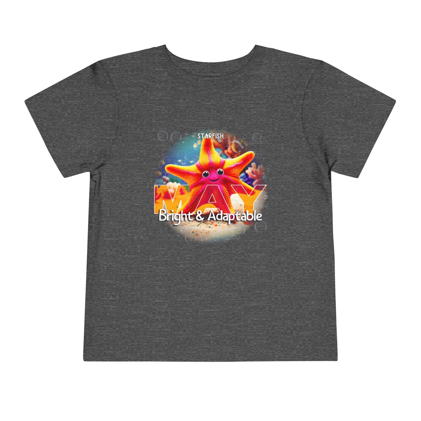 May Starfish Toddler TShirt Kids Birth Month Beach Tee