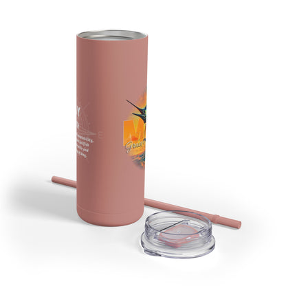 May Birth Month Sailfish 20oz Skinny Matte Tumbler Swift Stylish Travel Cup