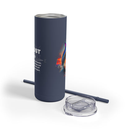 August Birth Month Marlin 20oz Skinny Matte Tumbler – Sleek, Strong & Adventurous Stainless Steel Travel Cup