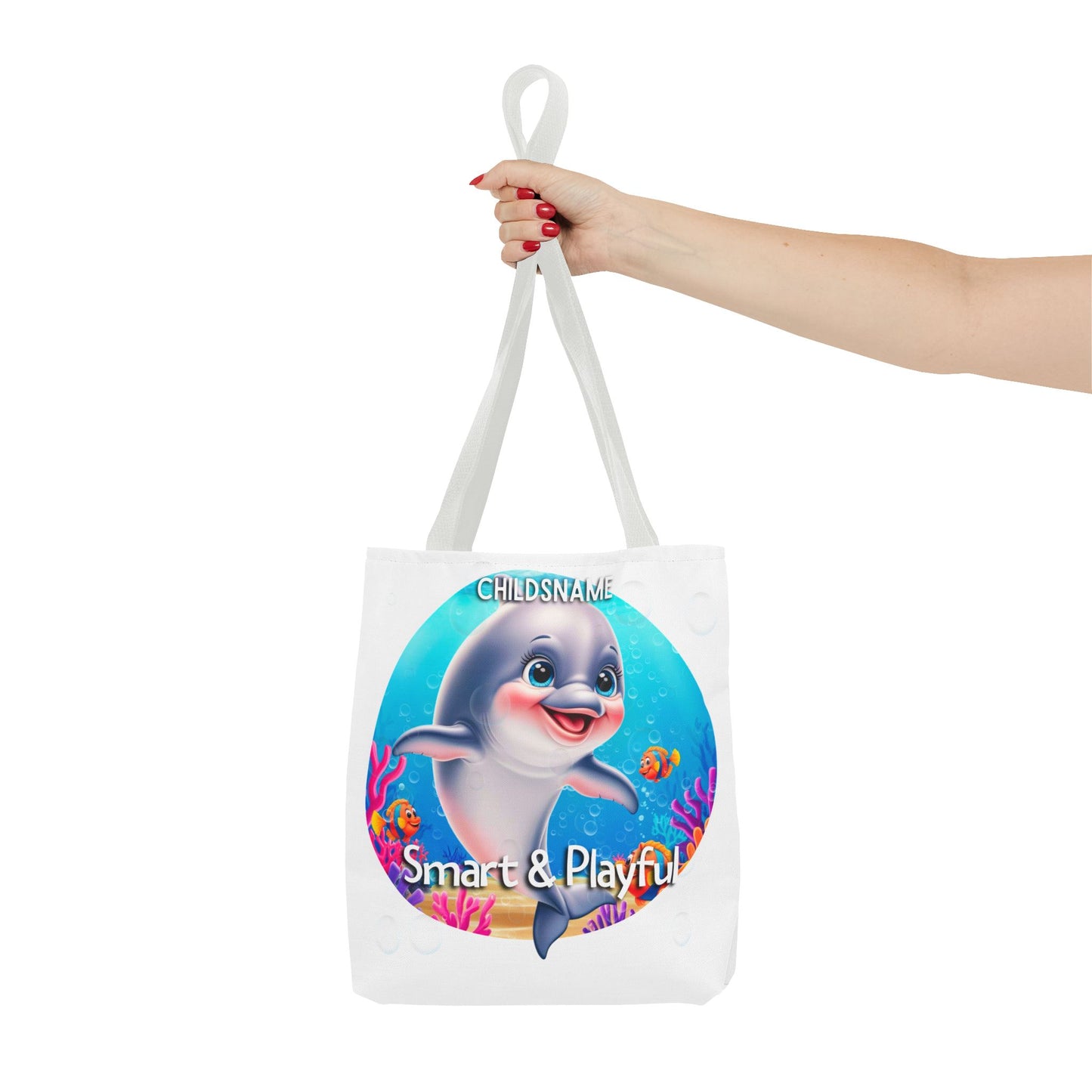 Personalized Kids Octopus Beach Tote Bag Smart & Playful
